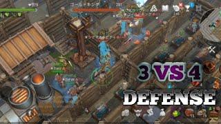 FROSTBORN PVP RAID_3 VS 4 DEFENSE BASE