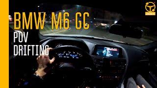 BMW M6 GRAN COUPE DRIFT IN THE NIGHT CITY | POV