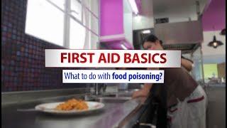 Basic first aid treatment for food poisoning