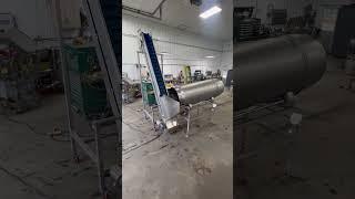 BID ON EQUIPMENT: Item 411199 - Tumbler & Item 411201 - Incline Conveyor
