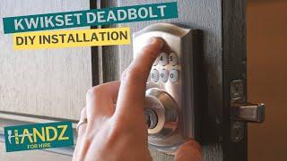 How to QUICKLY and EASILY Install a Kwikset Smartcode Deadbolt