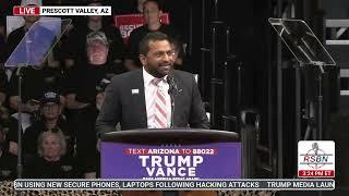 FULL SPEECH: Kash Patel Delivers Remarks in Prescott Valley, AZ - 10/13/24