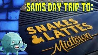 Sam's Day Trip To Snakes & Lattes Midtown in Toronto