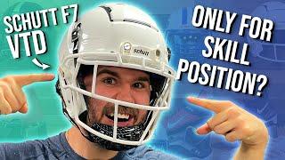 Why Do *NO LINEMAN*  Wear This?? Schutt F7 VTD Review