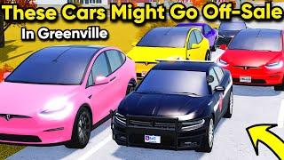 THESE CARS MIGHT GO OFF-SALE IN GREENVILLE!