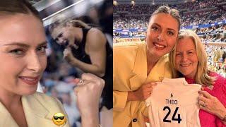 US Open 2024 : Former winner Maria Sharapova had a great time in New York!