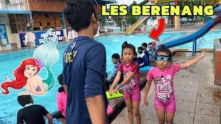 PERTAMA KALI BELAJAR BERENANG | QIFA AGUNG