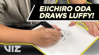 Eiichiro Oda Draws Luffy | Thank You Shonen Jump Members!