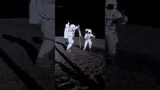 Neil Armstrong's Moon landing video   #shorts #short #viral #viralvideo #thespacezone