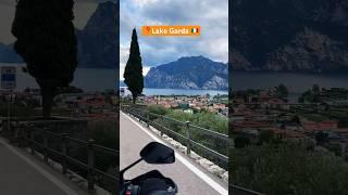 Amazing ride and views of Lake Garda #travelshorts #motorcycletravel #bmwgs1250 #lakegarda #italia