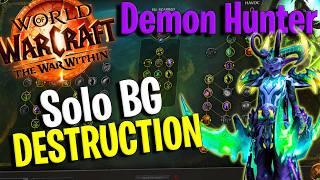 Havoc OWNs the BG  Blitz! - WoW The War Within DH PvP