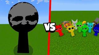 TITAN BLACK HORROR Sprunki vs NEW Sprunki in Minecraft