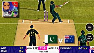 Game Changer 5 Cricket Game Latest GamePlay v3 Pakistan vs Australia 10 Overs Match Thriller!