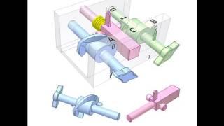 Mechanical AND logic gate