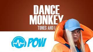 TONES AND I - Dance Monkey (lyrics HD 4K)  'POW Lyric Video'