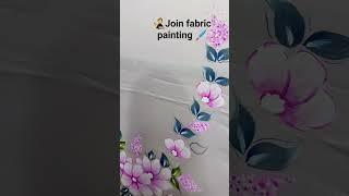 Fabric painting workshop in studio  #fabricpainting #fabricpaints #fabricpaintingideas