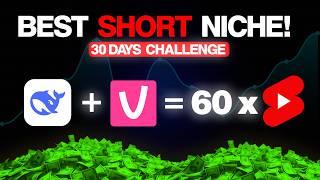 START today! 60 Shorts 30 Days Challenge (Deepseek AI + Quiz YouTube Shorts)