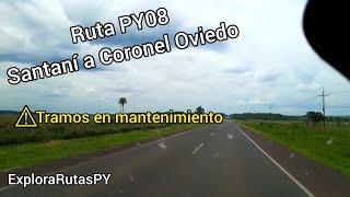 Ruta PY08 Santaní a Coronel Oviedo #rutas #paraguay #paisaje #viaje