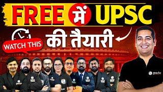 Complete UPSC PREPARATION @Free of Cost - SAMBHAV BATCH For UPSC 2025-26 