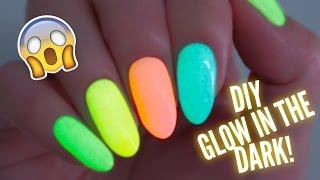 DIY Glow In The Dark Nail Polish!