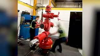 Wellhead Assembly Time Lapse – Stream-Flo