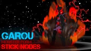 The Strongest Battlegrounds - Monster Garou Moveset | Stick Nodes Pro