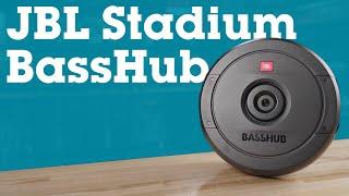 JBL Stadium BassHub spare tire subwoofer | Crutchfield