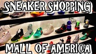 SNEAKER SHOPPING AT THE MALL OF AMERICA