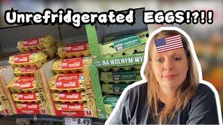 American reacts to Grocery Prices in POLAND