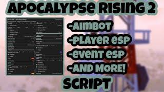 [NEW] Apocalypse Rising 2 Script | Heli Esp | Aimbot | Player Esp | AND MORE | PASTEBIN