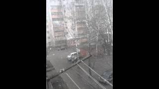Сегодня в Томске снег 29.04.2015