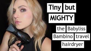 Babyliss Bambino Travel Hairdryer Review