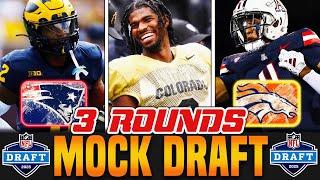 3 Round 2025 NFL Mock Draft