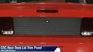 Mustang Rear Deck Lid Trim Panel by CDC (05-09 All) Review