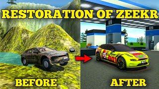 Restoration Of Abundant Zeekr 001(Cripton) In Mountains | Car simulator 2 | New Update