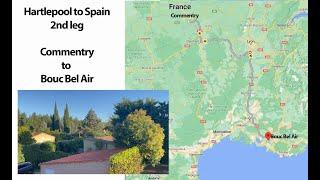 Travelling from the U.K. to Spain by Eurotunnel 2nd Leg