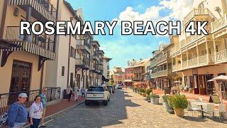 Rosemary Beach 4K - Scenic Drive in America's Best Beach Town on 30A