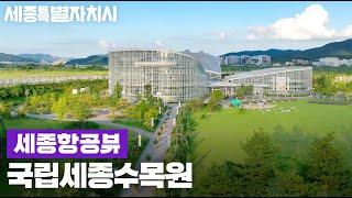 국립세종수목원 2024 여름날 ️ 드론 영상 [#세종항공뷰]