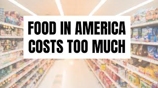 What's the Deal With Food Prices in America? How to CUT your food budget