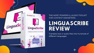 LinguaScribe Review: Why LinguaScribe Is The Most Powerful Audio Toolkit For Content Marketers