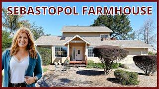 $1M Farmhouse Property Tour [MOVING TO SEBASTOPOL, CA] Living in Sonoma County, CA