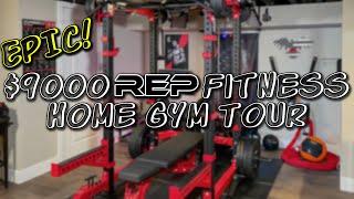 EPIC $9000 Rep Fitness Home Gym Tour 2021