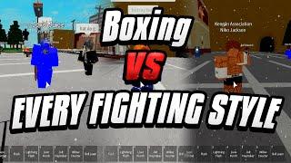 BOXING VS EVERY FIGHTING STYLE IN KEN OMEGA | Ken Omega