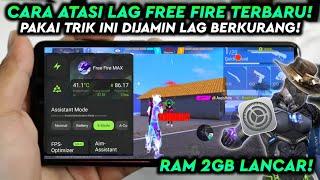 AUTO LANCAR‼️Cara mengatasi lag dan patah patah di game free fire setelah Update - GAME BOOSTER FF 