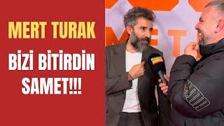 Mert Turak’tan Magazin Burada Muhabiri Samet Aday’a serzeniş! Bizi bitirdin Samet!!! #mertturak