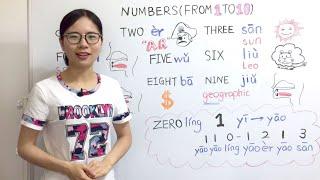 How to Count to 10 in Mandarin Chinese | Beginner Lesson 3 | HSK 1