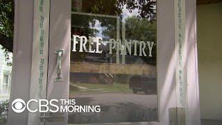 Minnesota woman offers food pantry to help hungry neighbors