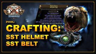 PoE 3.15 - Crafting an SST Belt and Helmet