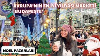 AVRUPA'NIN EN İYİSİ OLAN BUDAPEŞTE YILBAŞI PAZARLARINI BERABER GEZİYORUZ #gizemlirotalar