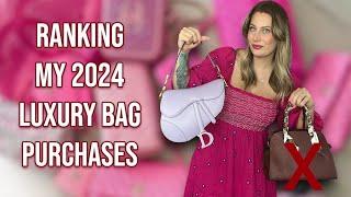 RANKING all of my luxury HANDBAG purchases from 2024